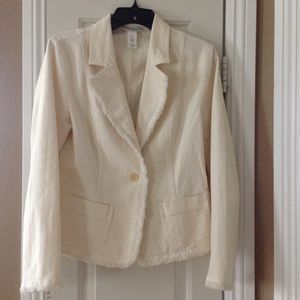 COPY - Cream denim jacket